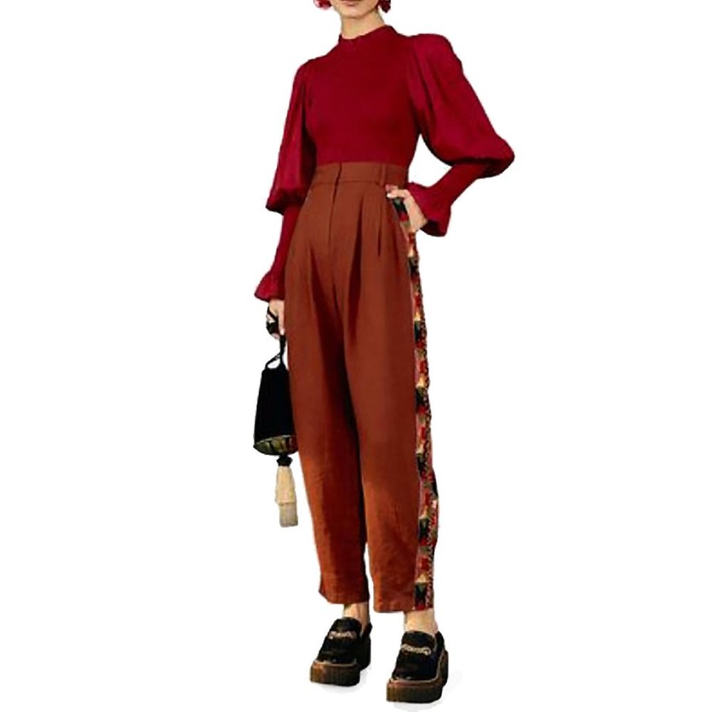 FARM RIO 3D Hearts Smocked Blouse - Picture 2 of 15